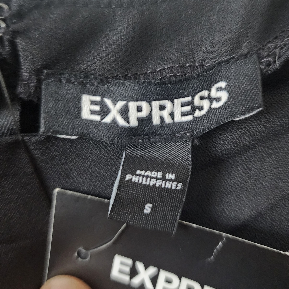Express Black Midi Sheath Dress - Picture 4 of 7